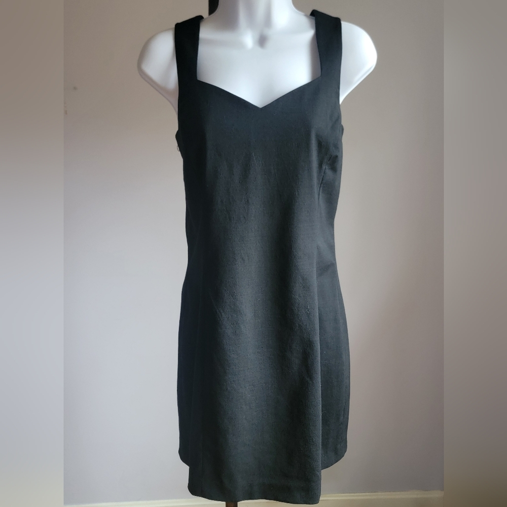 Barneys New York Black Sleeveless Dress